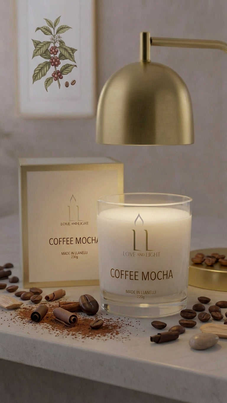 Coffee Mocha - Wickless Candle - 220g