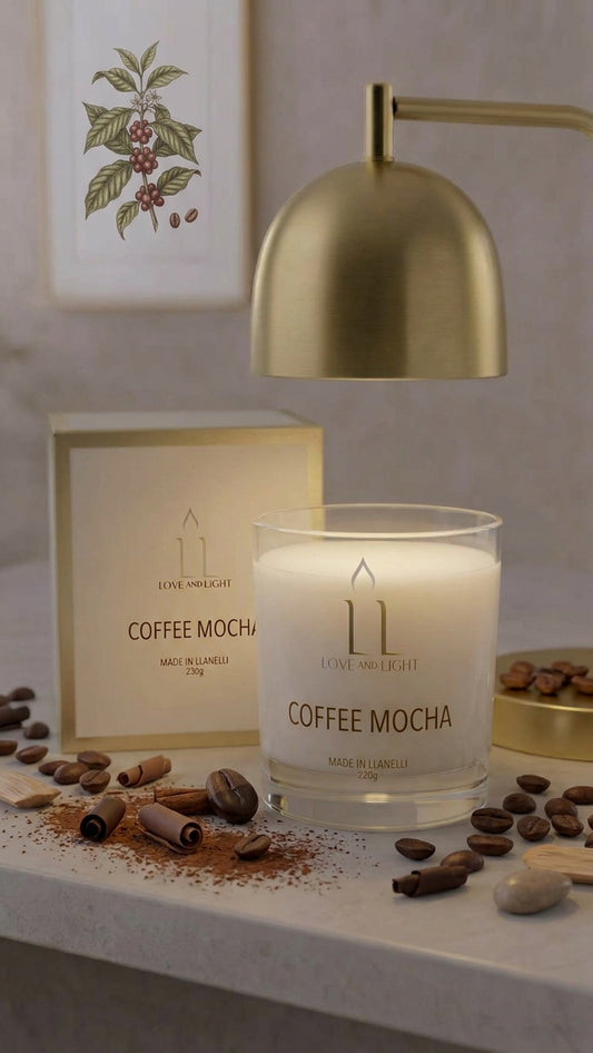 Coffee Mocha - Wickless Candle - 220g